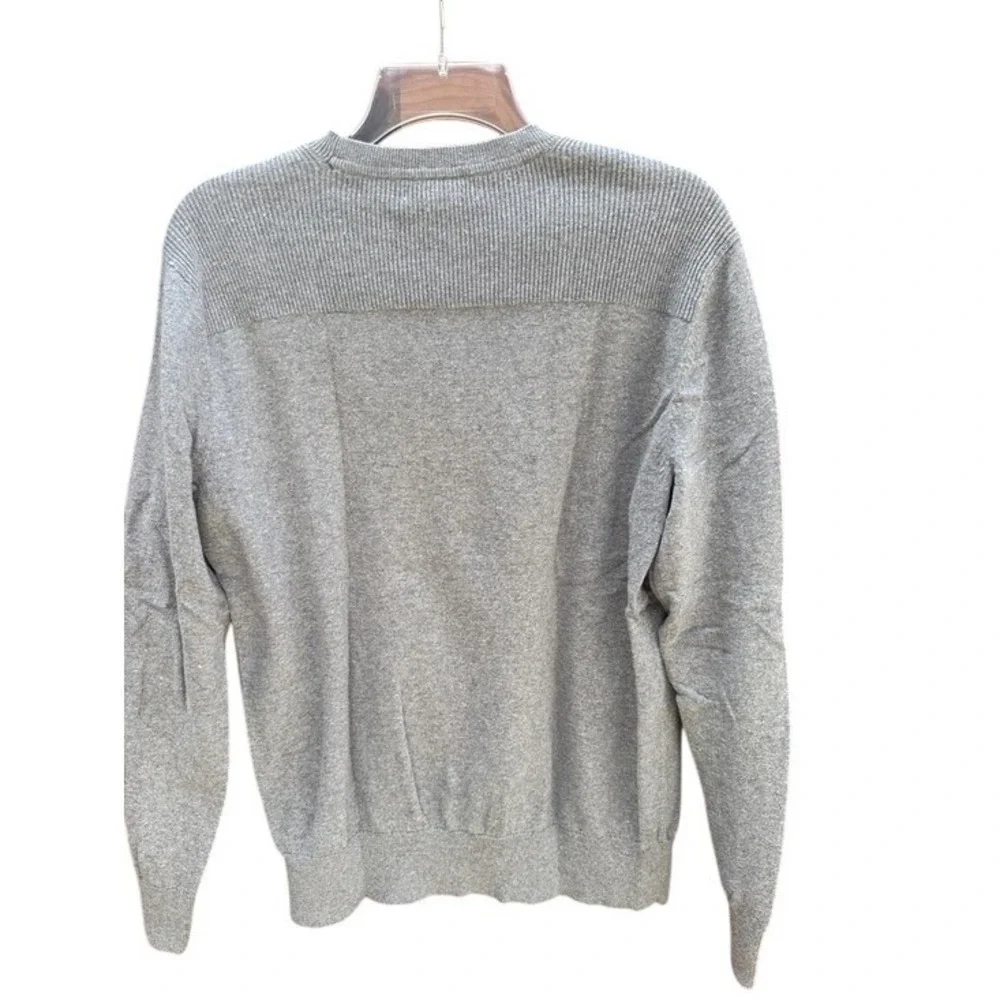 *2/$38*.BANANA REPUBLIC. GREY/NAVY. Cashmere/Cotton Blend Men's sweaters Size M‎